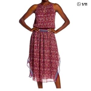 Ramy Brook Silk Midi Dress